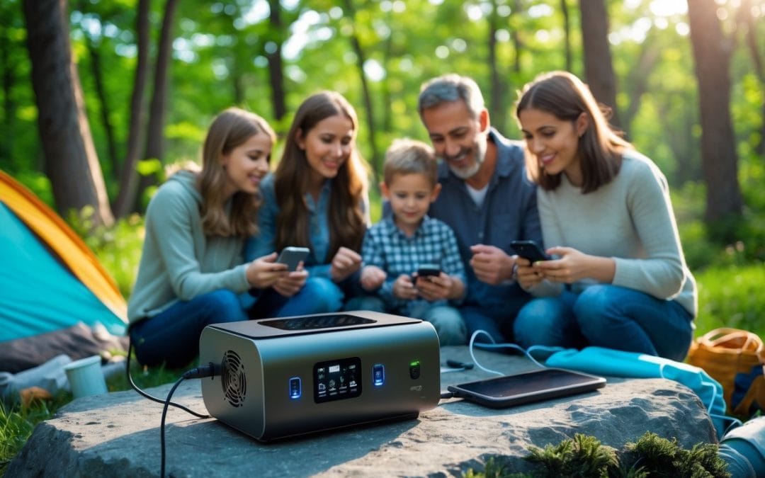 Sådan holder du din powerstation opladet på familieudflugten i naturen