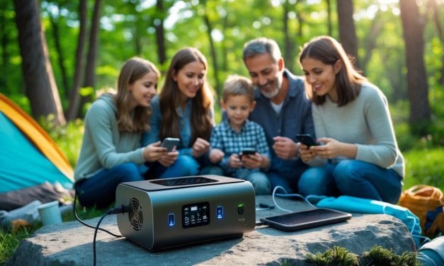 Sådan holder du din powerstation opladet på familieudflugten i naturen