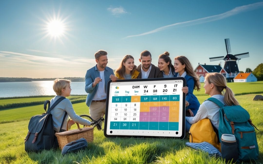 Planlæg den perfekte udflugt baseret på dagens længde i Danmark