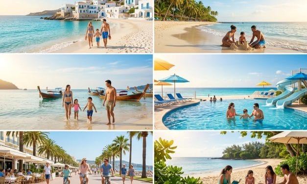 Seks familievenlige rejsemål med sol og strand